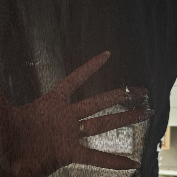 Pom Pom Trim Chiffon Cover Up - Picture 4 of 5